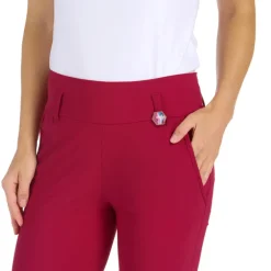 Ariana Slim Crimson Jogger - FINAL SALE