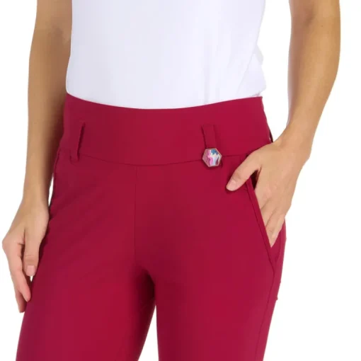 Ariana Slim Crimson Jogger - FINAL SALE