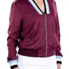 Berlin Mulberry Bomber Jacket - FINAL SALE