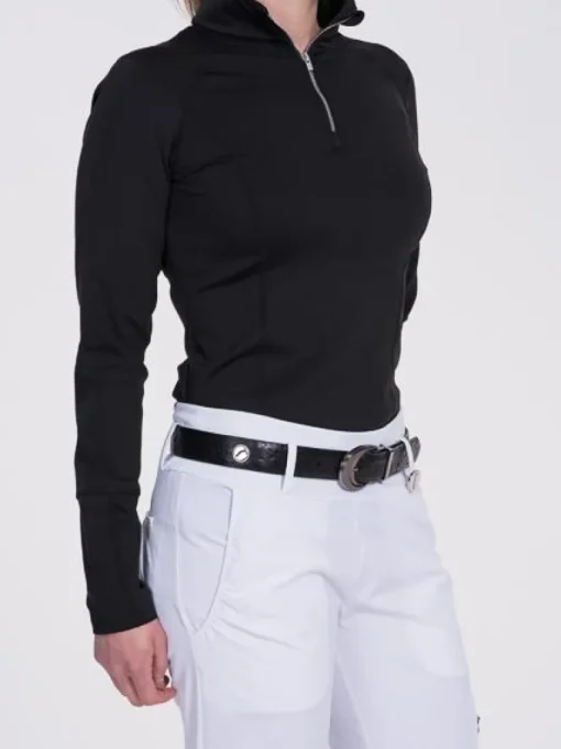 Black Leather Belt - FINAL SALE