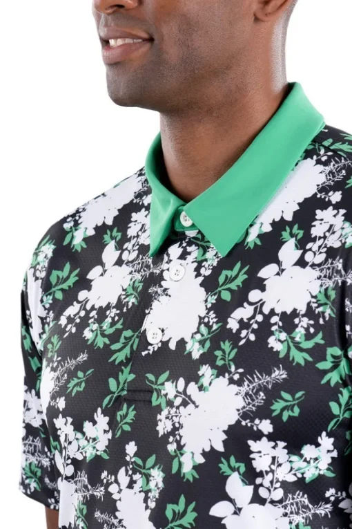 Chad Printed Sport Polo - FINAL SALE
