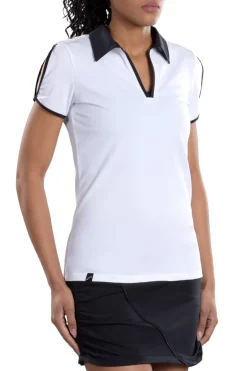 Dorothy White With Black Trim Top - FINAL SALE