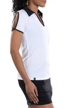 Dorothy White With Black Trim Top - FINAL SALE