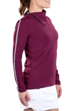 Ellie Mulberry Top - FINAL SALE