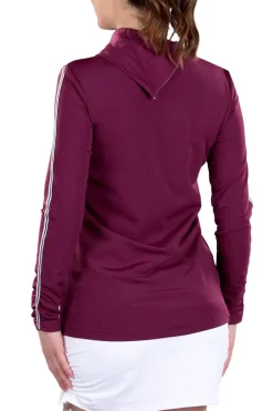 Ellie Mulberry Top - FINAL SALE