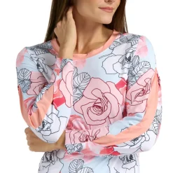 Faye Print Long Sleeve Top - FINAL SALE