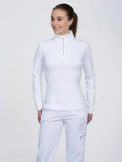 Fitted Pullover White - FINAL SALE
