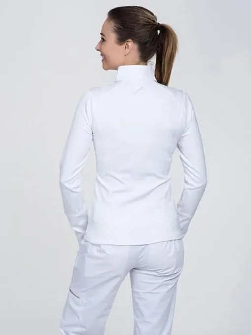 Fitted Pullover White - FINAL SALE