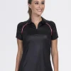 Grace Polo Black Shimmer - FINAL SALE