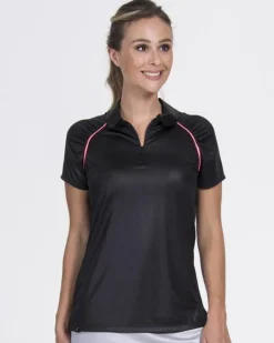 Grace Polo Black Shimmer - FINAL SALE