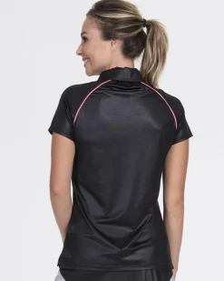 Grace Polo Black Shimmer - FINAL SALE