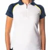 Grace White and Plaid Polo - FINAL SALE