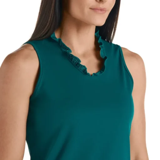 Harmony Teal Tank Top - FINAL SALE