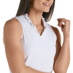 Harmony White Tank Top - FINAL SALE