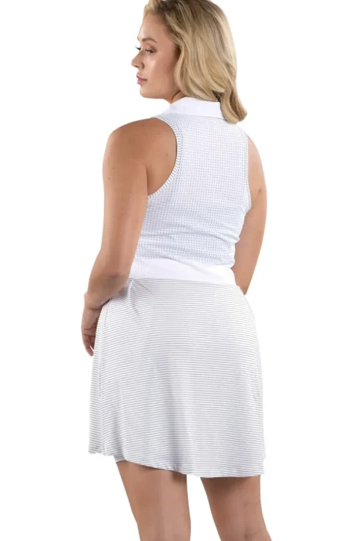 Heat White Stripe Dress - FINAL SALE