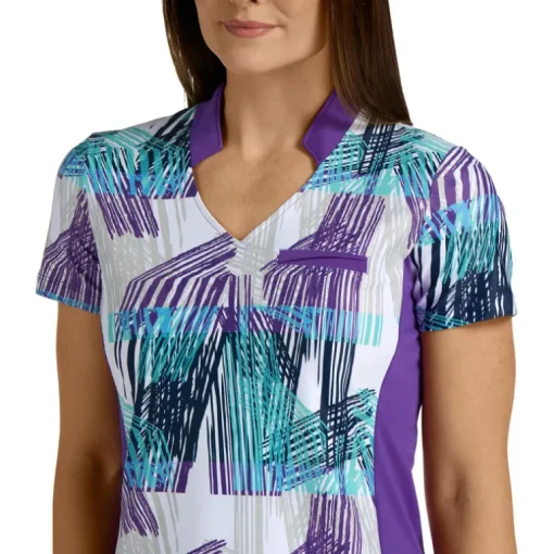 Jade Print Top - FINAL SALE