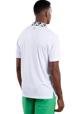 Jake White Accented Polo - FINAL SALE