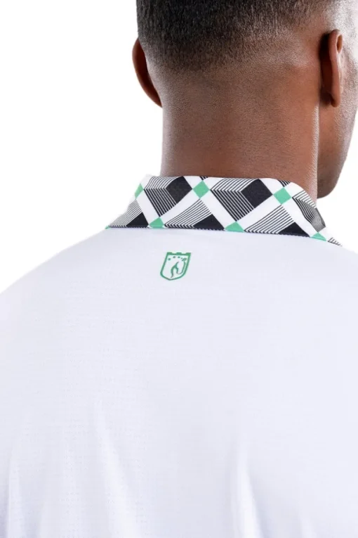 Jake White Accented Polo - FINAL SALE