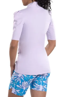 Kali Lilac Mid Sleeve Top - FINAL SALE