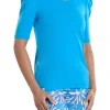 Kali Peacock Mid Sleeve Top - FINAL SALE