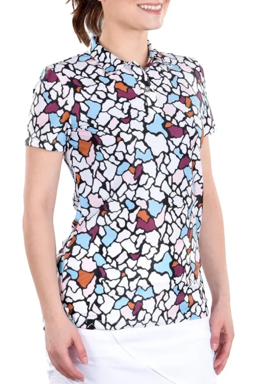Karina Mosaic Print Top - FINAL SALE