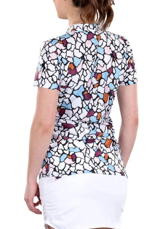 Karina Mosaic Print Top - FINAL SALE