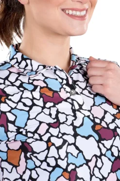 Karina Mosaic Print Top - FINAL SALE