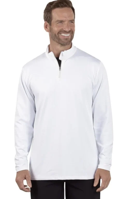 Keith Performance Pullover White - FINAL SALE