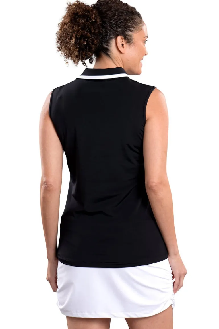 Kelly Sleeveless Top in Black - FINAL SALE