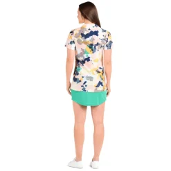Lucinda Flutter Print Top - FINAL SALE