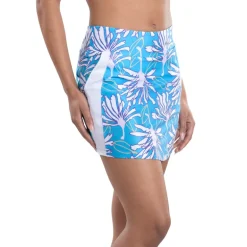 Mackenzie Printed/White Skort - FINAL SALE