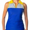 Melissa Blue and Pinstripe - FINAL SALE