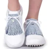 Mosaic White Crackle Fringe It - FINAL SALE