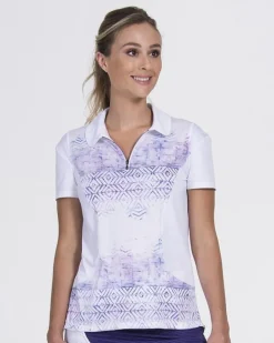 Neon Harper Tribal Fade Polo - FINAL SALE