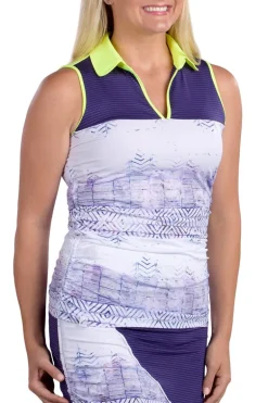 Neon Keyhole Purple/Neon - FINAL SALE