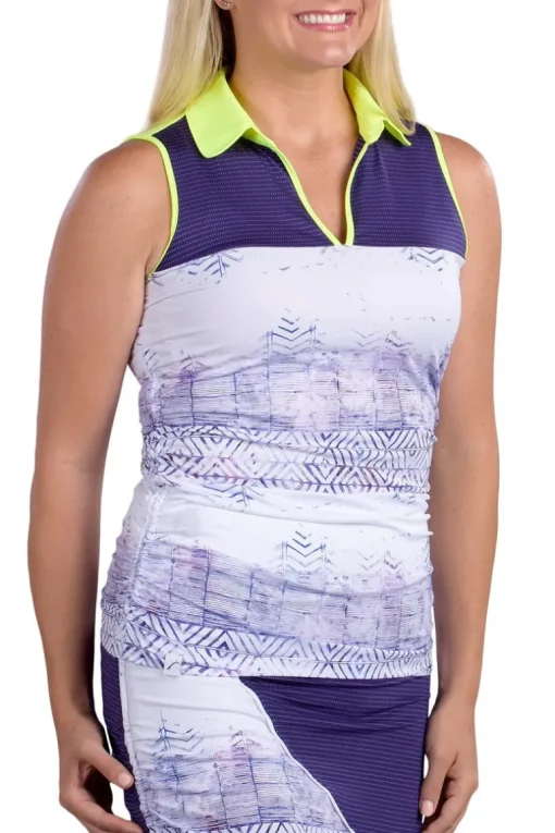 Neon Keyhole Purple/Neon - FINAL SALE
