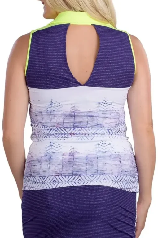 Neon Keyhole Purple/Neon - FINAL SALE