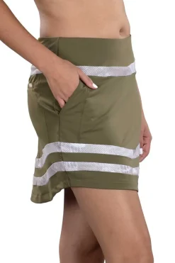 Olive Kaki Skort - FINAL SALE