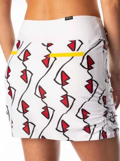 Olivia White & Lip Print - FINAL SALE