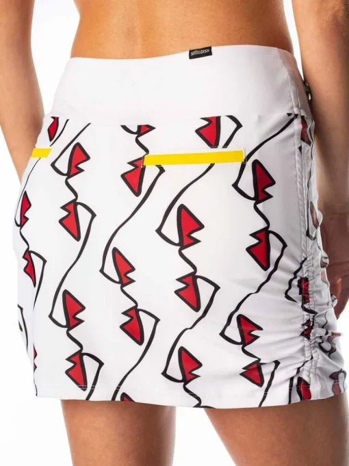 Olivia White & Lip Print - FINAL SALE
