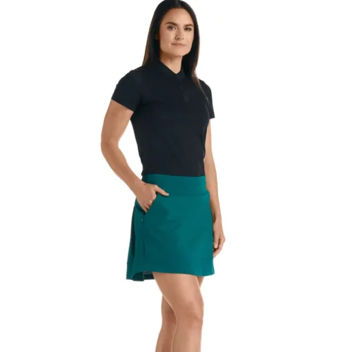 Opal Teal Skort - FINAL SALE