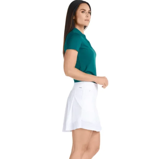 Opal White Skort - FINAL SALE