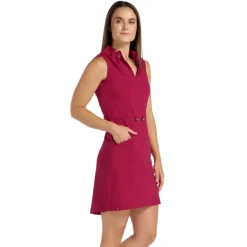 Paulette Crimson Dress - FINAL SALE