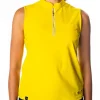 Polly Yellow Sleeveless Polo - FINAL SALE