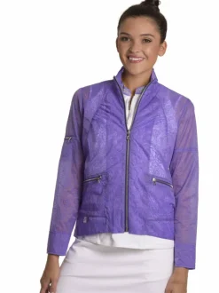 Purple Rose Bomber Jacket - FINAL SALE