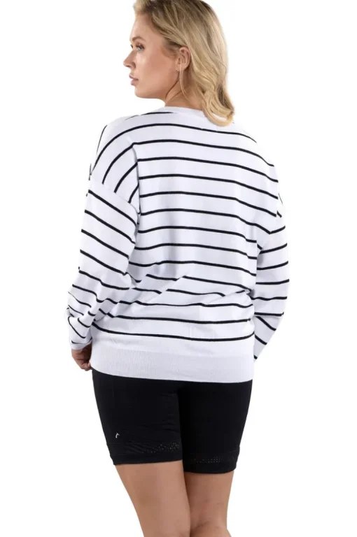 Reagan Sweater - White - FINAL SALE