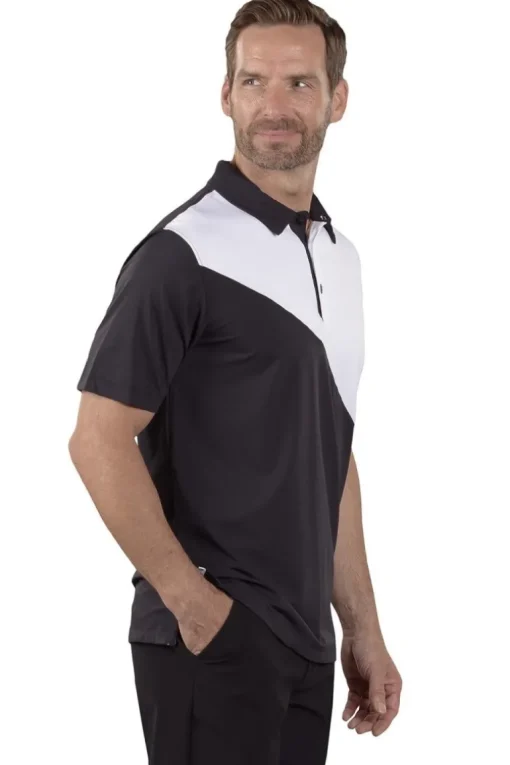 Rick Black/White Polo - FINAL SALE