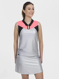 Savannah Silver/Coral - FINAL SALE