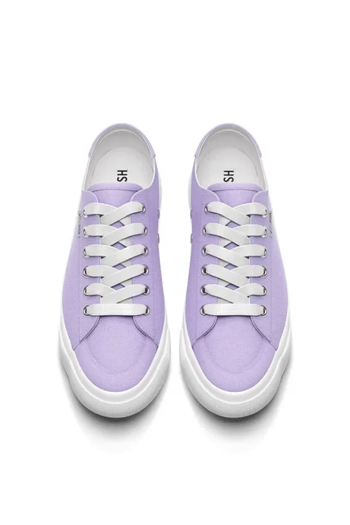 Spikeless Lilac Canvas Traveler Shoe - FINAL SALE