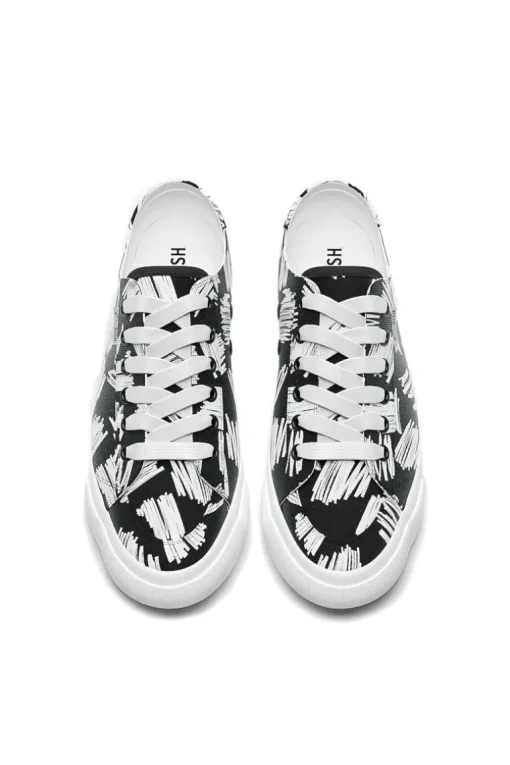 Spikeless Scribble Canvas Traveler Shoe - FINAL SALE